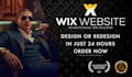 do wix website design, redesign business wix website, website development