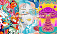 draw unique pop art, fantasy, psychedelic illustration