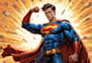 create your realistic superhero character art for you
