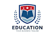 make a creative unique education logo