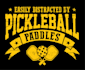 design a modern beautiful pickleball logo