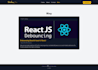 develop responsive react web app with ai integration