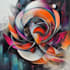 make a magical abstract art, psychedelic, surrealism, cubism
