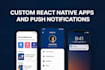 set up push notifications in react native or expo with onesignal