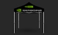 design tent, table cover, flag and canopy tent