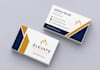 create a minimalist and unique business card