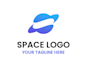 do business negative space logo design