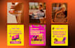 design branded and creative posts for your social media