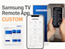 develop custom samsung smart TV remote control apps