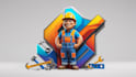 do constraction logo design without any copyright