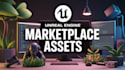 integrate epic unreal engine marketplace assets into your ue4 ue5 game projects