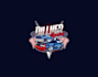 professional car racing logo with speed and power