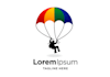 design modern awesome balloon logo