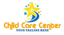 create modern child care logo design