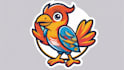 do bird mascot logo in 2 days