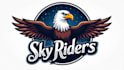 design realistic eagle mascot logo with creative concepts