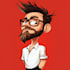 design cute vector cartoon characters for animation