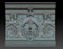 sculpt 3d bas relief, classic 3d wall sculpt, architecture bas relief, cnc model