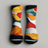 draw a sublimation socks design