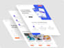 do custom website development as full stack developer frontend backend expert