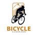 design luxury bicycle logo in high definition