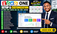 setup zoho one, zoho crm, books, people, analytics, desk, mail, forms, campaigns