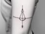 create minimal line art tattoo