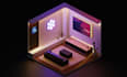 create stunning isometric 3d art
