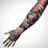 create a full sleeve realistic tattoo design from your idea