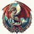 design beasts, monsters, fantasy logo or illustrations
