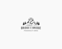 do creative filmmaker logo design with camera and reel