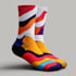 make custom and creative socks design