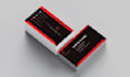 create a modern and professional business card