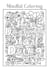 create anxiety relief colouring book