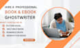 book writer, ghostwriter, ebook writer, ghost book writer, ebook ghostwriter kdp