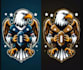 design mascot bird eagle football logo