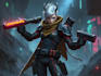 draw fantasy, sci fi, cyberpunk character art for you