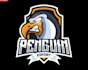 design luxury penguin logo with my creative thinking