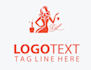make professional bartending logo with creative concept