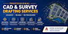 do professional autocad survey drafting topographic map and land subdivision