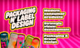 create eye catching packaging and labeling design