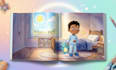 children book illustration, story book, and picture book cover for amazon KDP