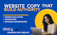 do convincing sales copy and website copywriting