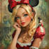 draw disney children cartoon illustration