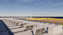 remodel data center area,internet,industrial exterior,office data,network,rack