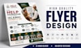 design professional charity, nonprofit and ngo flyer