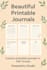 design beautiful printable planners and journals