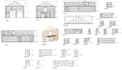 do wooden structure, wall, roof framing and deck design