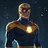 design premium superhero caricature character