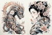 do personalized japanese style tattoos